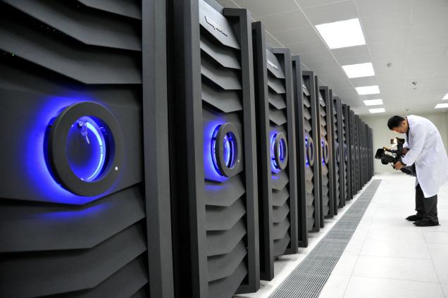 Supercomputador fornece poder de computação para os pesquisadores em animais